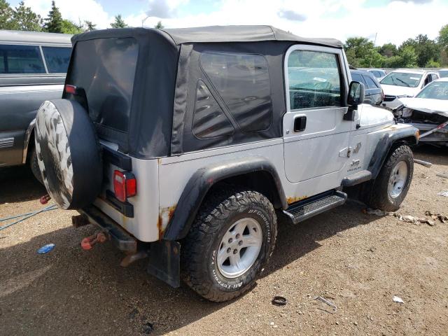 1J4FA29S86P751137 - 2006 JEEP WRANGLER / SE SILVER photo 3