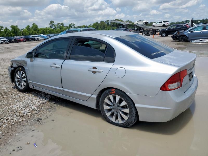 2HGFA169X9H508215 - 2009 HONDA CIVIC EXL SILVER photo 2