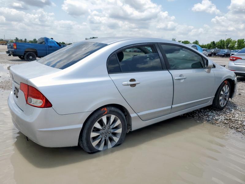 2HGFA169X9H508215 - 2009 HONDA CIVIC EXL SILVER photo 3
