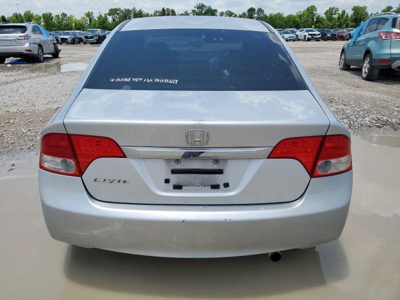2HGFA169X9H508215 - 2009 HONDA CIVIC EXL SILVER photo 6