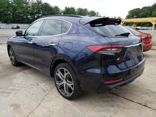 ZN661XUS7MX372264 - 2021 MASERATI LEVANTE SPORT BLUE photo 2