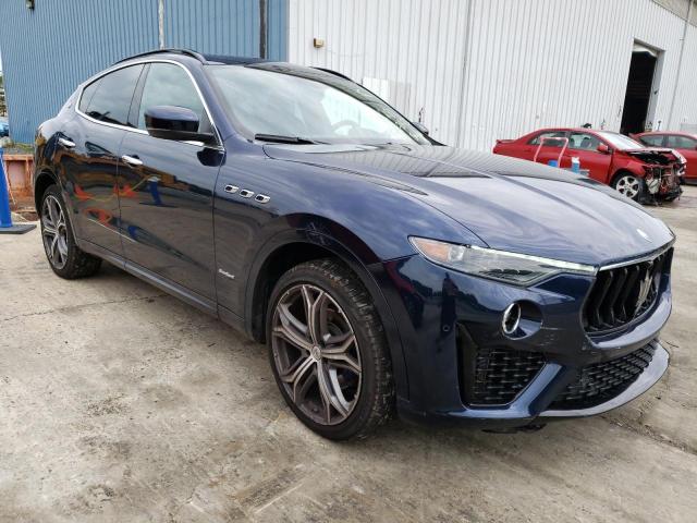 ZN661XUS7MX372264 - 2021 MASERATI LEVANTE SPORT BLUE photo 4