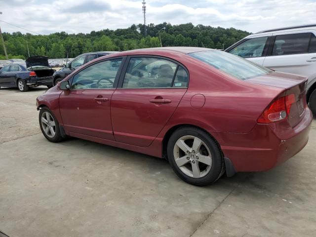 1HGFA16856L111453 - 2006 HONDA CIVIC EX BURGUNDY photo 2