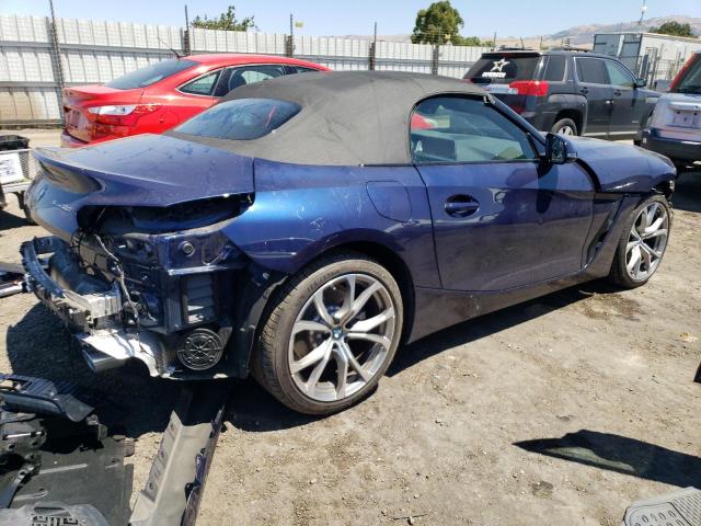 WBAHF3C08LWW63362 - 2020 BMW Z4 SDRIVE30I BLUE photo 3