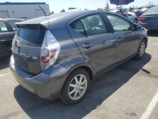 JTDKDTB34C1025469 - 2012 TOYOTA PRIUS C GRAY photo 3