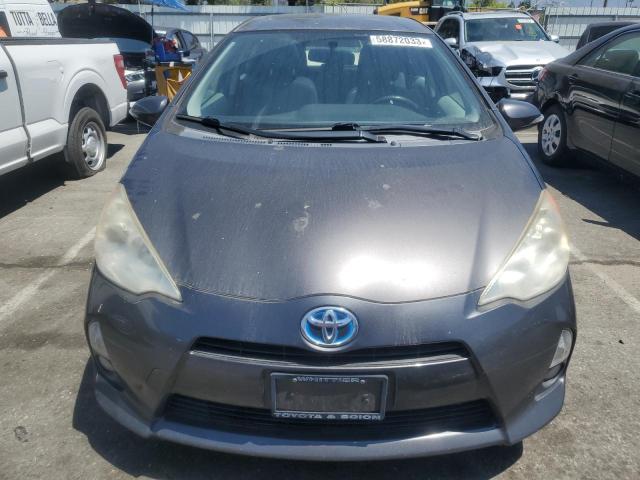 JTDKDTB34C1025469 - 2012 TOYOTA PRIUS C GRAY photo 5