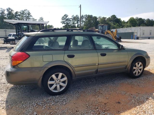 4S4BP61C777330859 - 2007 SUBARU LEGACY OUTBACK 2.5I GREEN photo 3