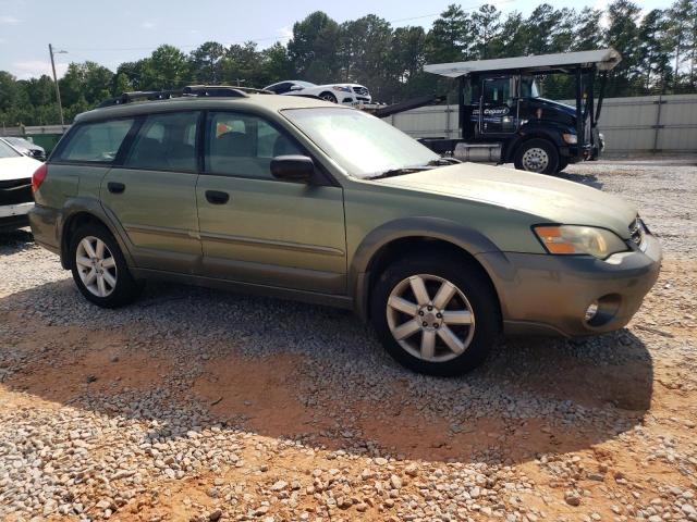 4S4BP61C777330859 - 2007 SUBARU LEGACY OUTBACK 2.5I GREEN photo 4