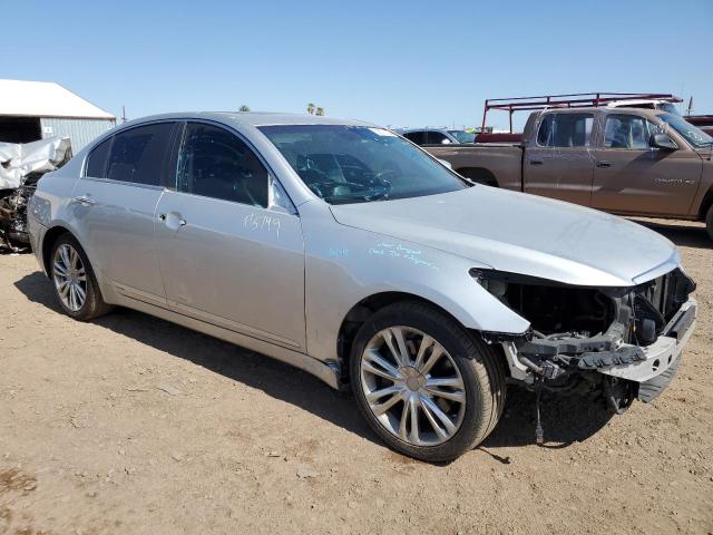 KMHGC46F99U031807 - 2009 HYUNDAI GENESIS 4.6L SILVER photo 4