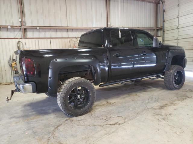 3GCEK13M07G528843 - 2007 CHEVROLET SILVERADO K1500 CREW CAB BLACK photo 3