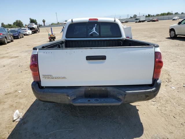 5TETX22N18Z537758 - 2008 TOYOTA TACOMA ACCESS CAB თეთრი ფოტო 6
