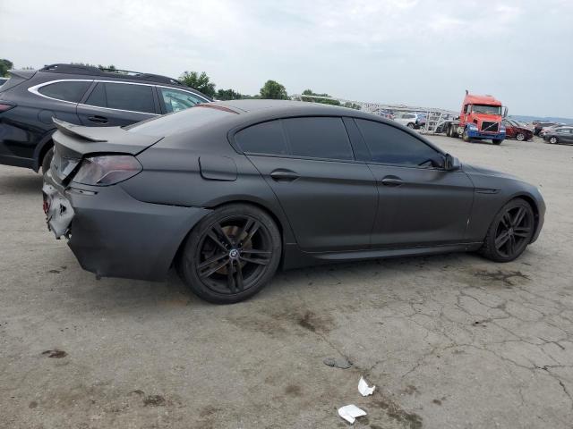 WBA6A0C53FD318501 - 2015 BMW 640 I GRAN COUPE BLACK photo 3