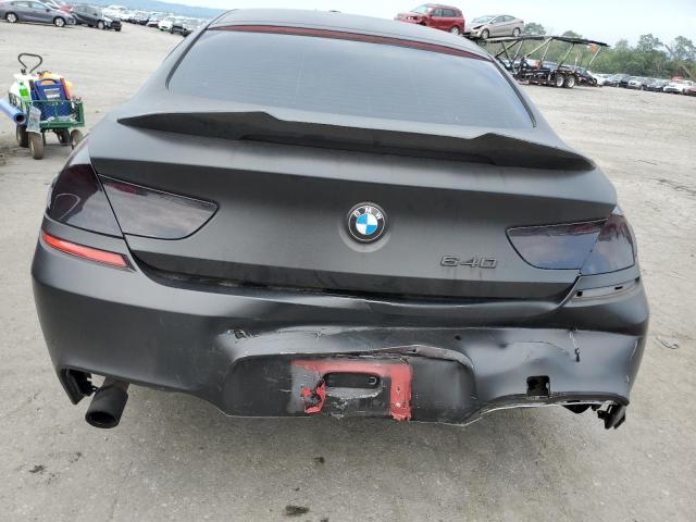 WBA6A0C53FD318501 - 2015 BMW 640 I GRAN COUPE BLACK photo 6