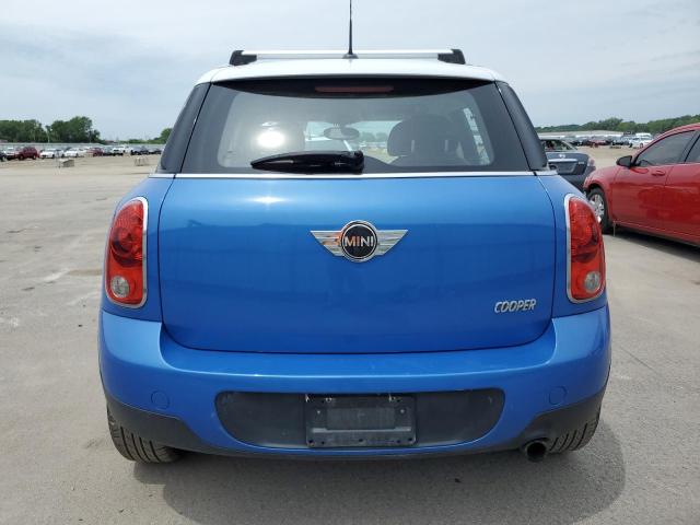 WMWZB3C50DWM09044 - 2013 MINI COOPER COUNTRYMAN BLUE photo 6