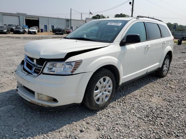 3C4PDCAB9LT254060 - 2020 DODGE JOURNEY SE WHITE photo 1