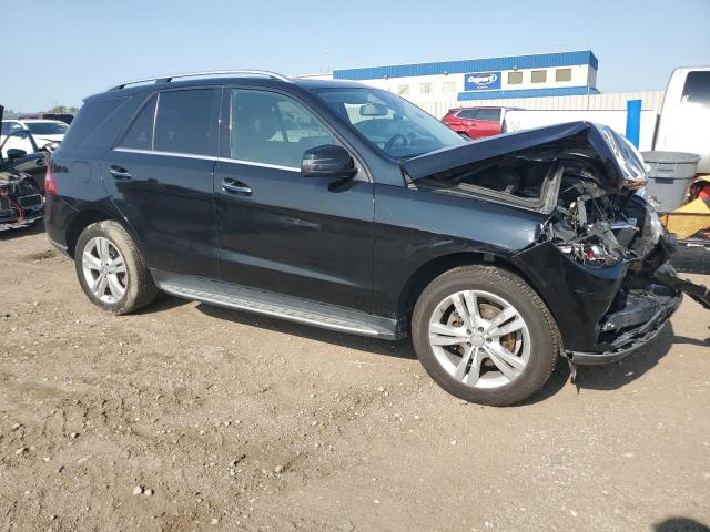 4JGDA5HB2FA600373 - 2015 MERCEDES-BENZ ML 350 4MATIC BLACK photo 4