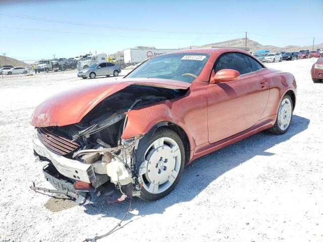 JTHFN48Y620005069 - 2002 LEXUS SC 430 RED photo 1