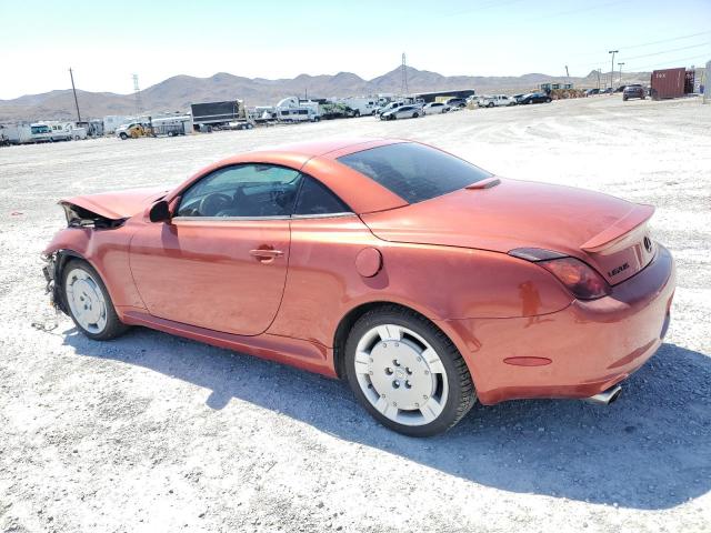 JTHFN48Y620005069 - 2002 LEXUS SC 430 RED photo 2