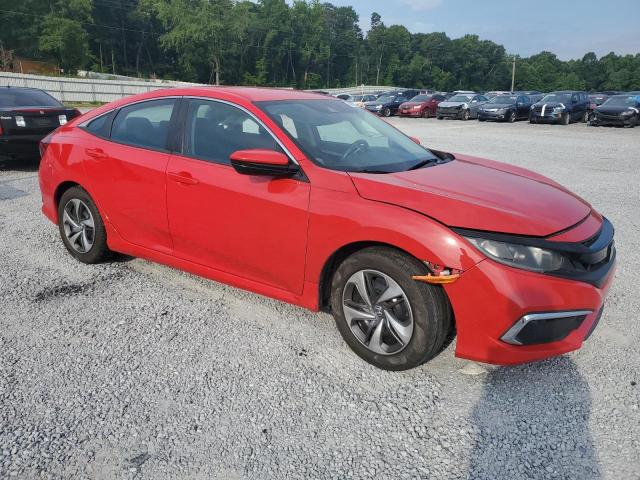 2HGFC2F6XLH515615 - 2020 HONDA CIVIC LX RED photo 4