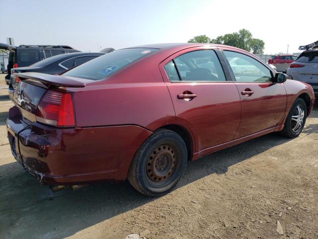 4A3AB36F37E046167 - 2007 MITSUBISHI GALANT ES BURGUNDY photo 3