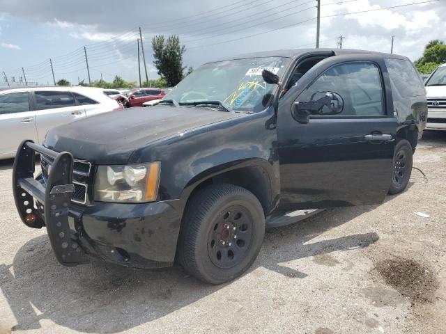 1GNEC03018R261421 - 2008 CHEVROLET TAHOE C1500 POLICE BLACK photo 1