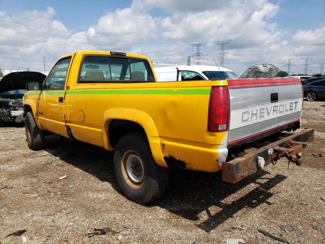 1GCGK24K3SE133292 - 1995 CHEVROLET GMT-400 K2500 YELLOW photo 2