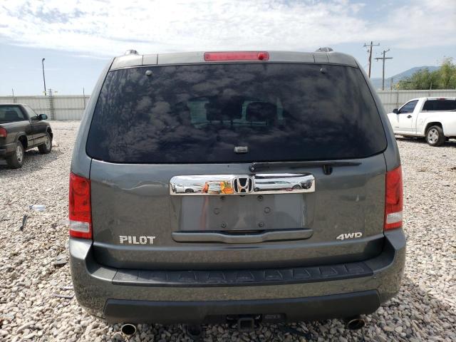 5FNYF486X9B006016 - 2009 HONDA PILOT EXL GRAY photo 6