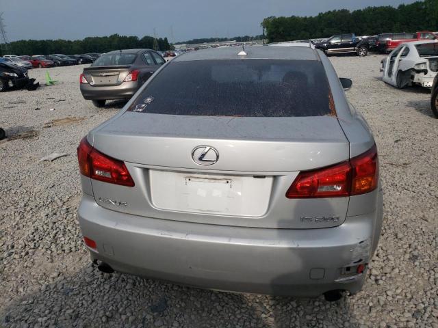 JTHBK262982081599 - 2008 LEXUS IS 250 SILVER photo 6