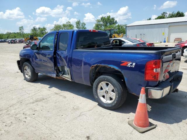 1GCRKSE7XDZ373535 - 2013 CHEVROLET SILVERADO K1500 LT BLUE photo 2