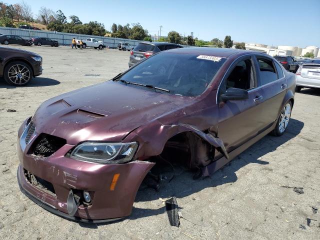 6G2EP57W19L306409 - 2009 PONTIAC G8 GXP BURGUNDY photo 1