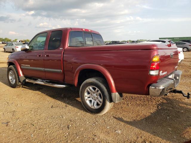 5TBBT44153S435651 - 2003 TOYOTA TUNDRA ACCESS CAB SR5 BURGUNDY photo 2