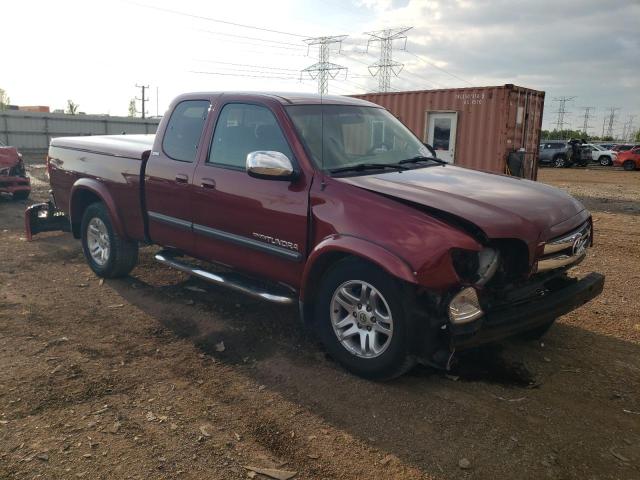 5TBBT44153S435651 - 2003 TOYOTA TUNDRA ACCESS CAB SR5 BURGUNDY photo 4