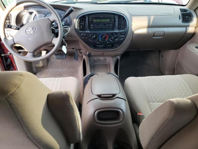 5TBBT44153S435651 - 2003 TOYOTA TUNDRA ACCESS CAB SR5 BURGUNDY photo 8