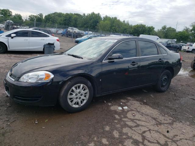 2G1WS583981362627 - 2008 CHEVROLET IMPALA POLICE BLACK photo 1