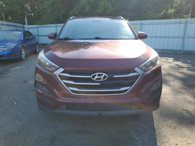 KM8J33A40JU604538 - 2018 HYUNDAI TUCSON SEL BURGUNDY photo 5