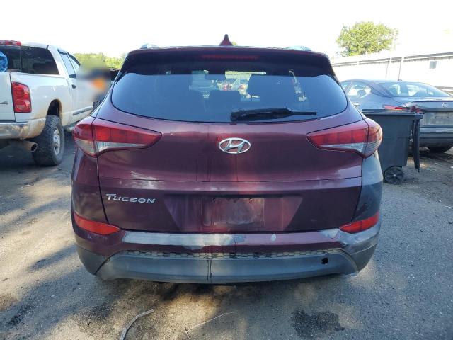 KM8J33A40JU604538 - 2018 HYUNDAI TUCSON SEL BURGUNDY photo 6