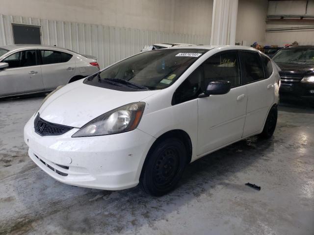 JHMGE8H31BC007309 - 2011 HONDA FIT WHITE photo 1