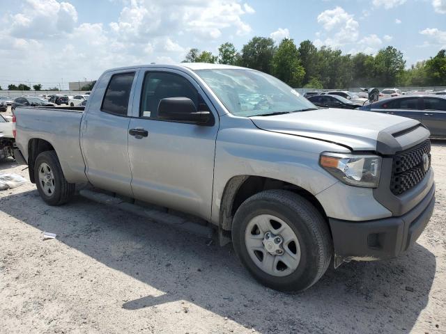 5TFRY5F18MX278736 - 2021 TOYOTA TUNDRA DOUBLE CAB SR/SR5 SILVER photo 4