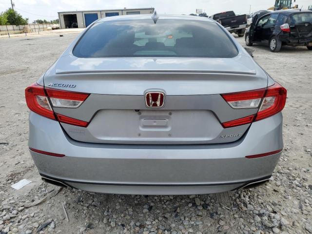 1HGCV1F31JA247644 - 2018 HONDA ACCORD SPORT SILVER photo 6