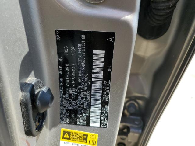 5TDJKRFH3GS300672 - 2016 TOYOTA HIGHLANDER XLE TAN photo 13