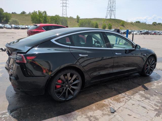 5YJ3E1EC9LF713119 - 2020 TESLA MODEL 3 BLACK photo 3