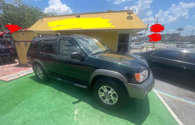 JN8DR07X41W512826 - 2001 NISSAN PATHFINDER LE GREEN photo 1