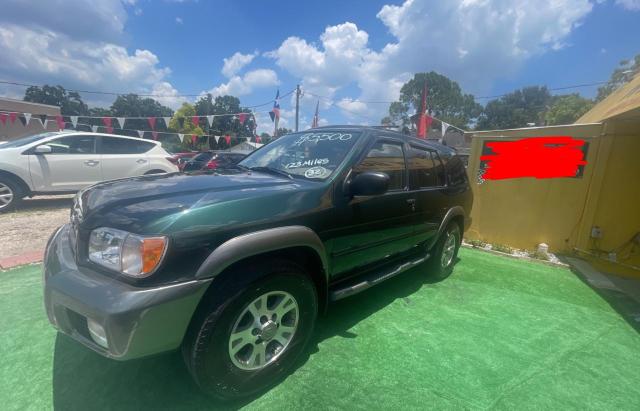 JN8DR07X41W512826 - 2001 NISSAN PATHFINDER LE GREEN photo 2