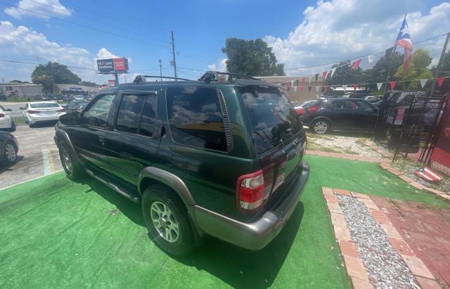 JN8DR07X41W512826 - 2001 NISSAN PATHFINDER LE GREEN photo 3