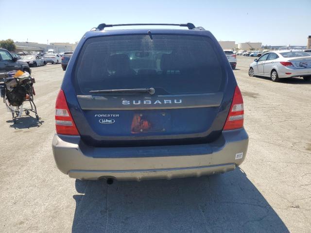 JF1SG67665H705577 - 2005 SUBARU FORESTER 2.5XS LL BEAN BLUE photo 6