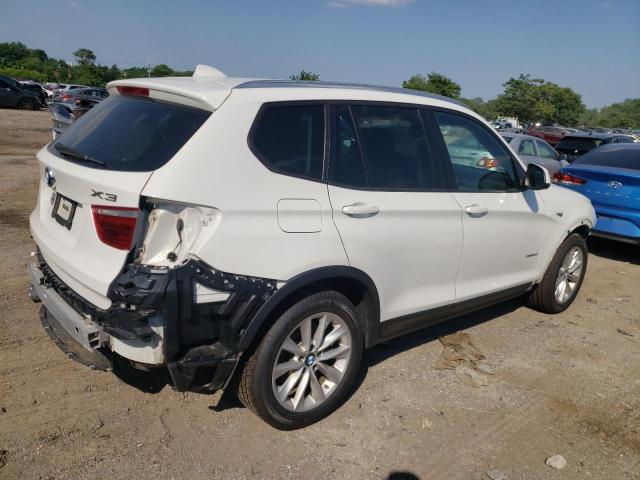 5UXWX9C31H0T16341 - 2017 BMW X3 XDRIVE28I WHITE photo 3