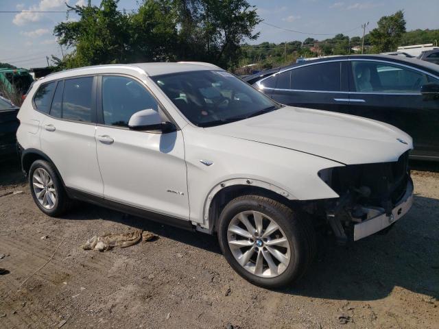 5UXWX9C31H0T16341 - 2017 BMW X3 XDRIVE28I WHITE photo 4