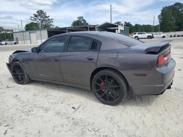 2C3CDXDT1EH233410 - 2014 DODGE CHARGER R/T GRAY photo 2