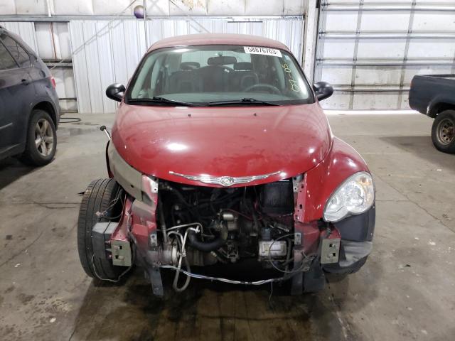 3A8FY48B38T192229 - 2008 CHRYSLER PT CRUISER RED photo 5