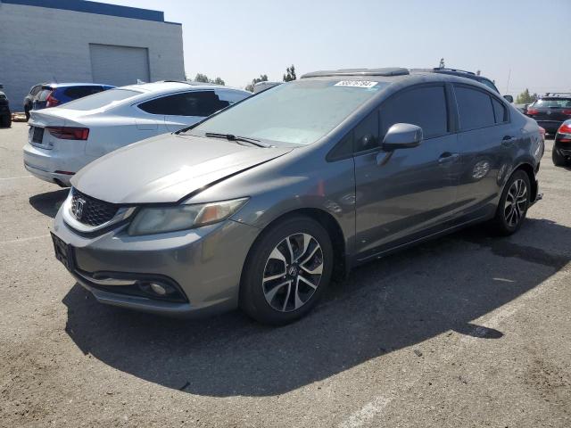 19XFB2F94DE212872 - 2013 HONDA CIVIC EXL გრაფიტი ფოტო 1